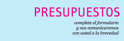 presupuestos